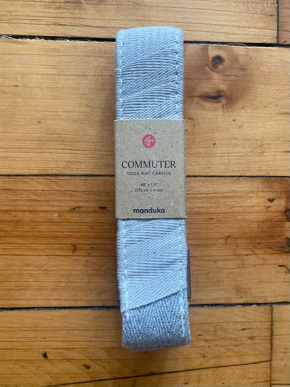 🤍 NWT Manduka Commuter Yoga Mat Carrier - Light Gray